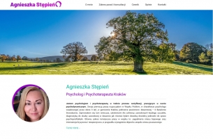 Psychoterapeuta Kraków - Agnieszka Stępień